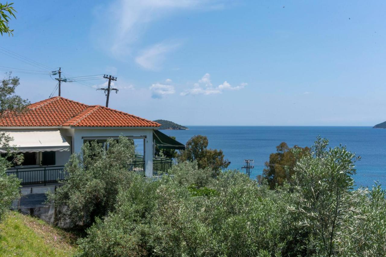 Ftelia House Villa Skiathos-stad Buitenkant foto